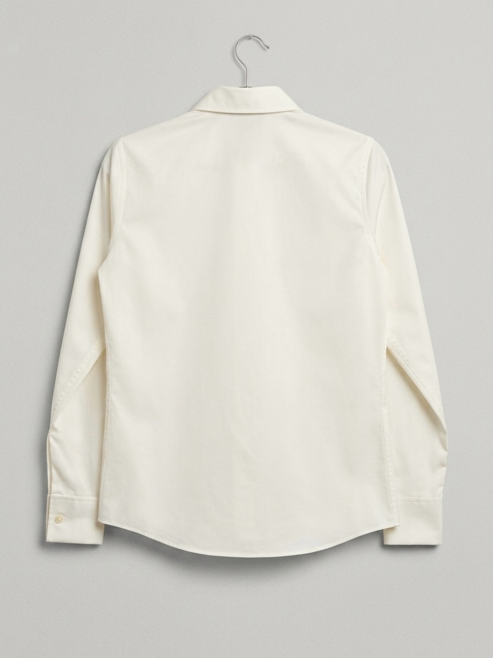 Charter Club Iron-Free 100% Cotton Button Down Shirt Off-White French Cuffs Sz 8 - Picture 2 of 7